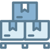 Pallet storage warehouse