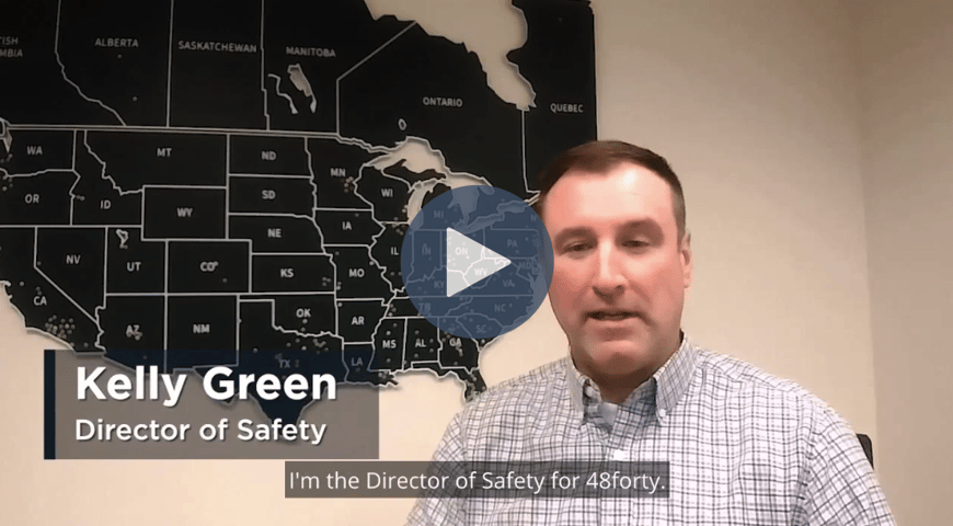 Kelly Green Safety Director for 48forty