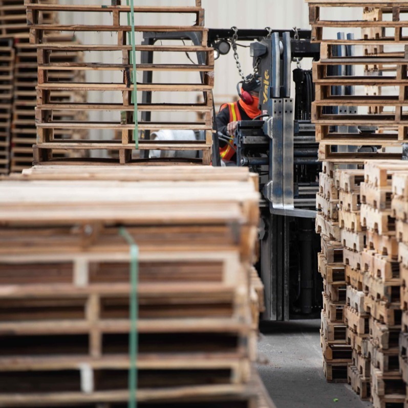 Stacked pallets-1
