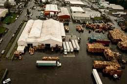 Oregon Pallet Birds-eye view