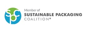 We are a member of the Sustainable Packaging Coalition