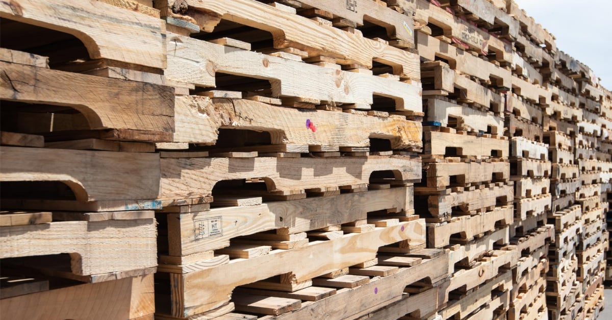 Wooden pallets