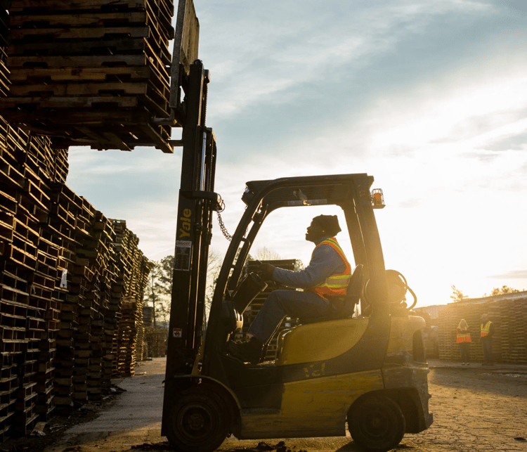 National Pallet Recycling Company 48forty Solutions Recycled Pallets